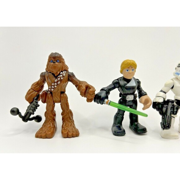 Star Wars Galactic Heroes Action Figure 2" Lot of 6 LFL Hasbro Playskool 2001 - Picture 3 of 10